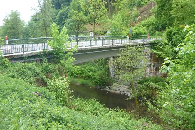 Die Tiefensteiner Brücke wird Ende Oktober turnusmäßig überprüft / Bildnachweis: RP Freiburg