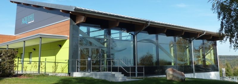 Außenansicht des Görwihler Hallenbades